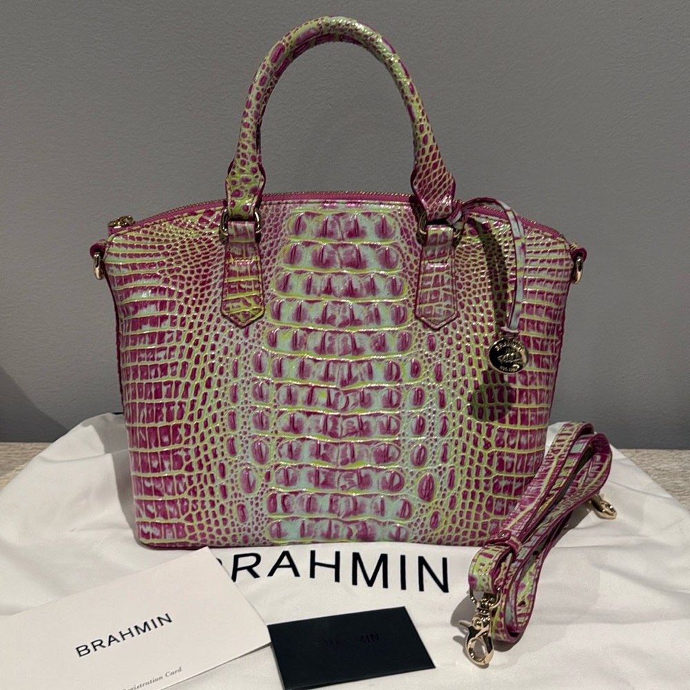Brahmin Sweetener Melbourne bag Duxbury satchel style K4315100836 New!